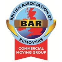 BAR British Association of Removers Commercial Movers Group Accredited