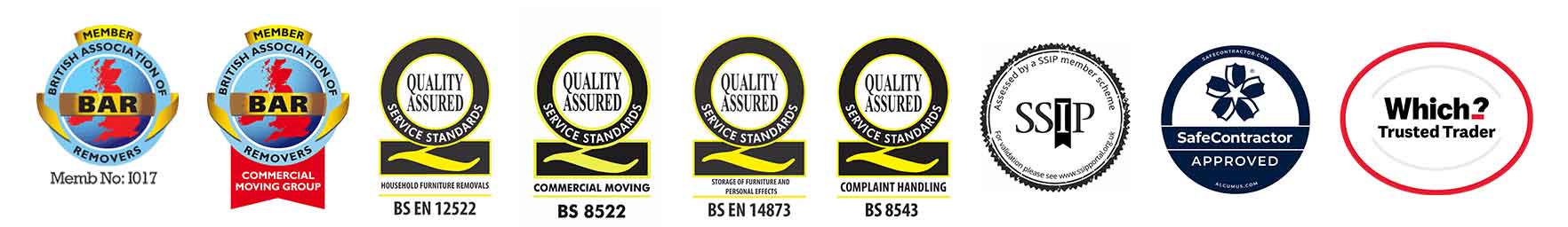 Inline Removals Accreditations Inline Removals Accreditations